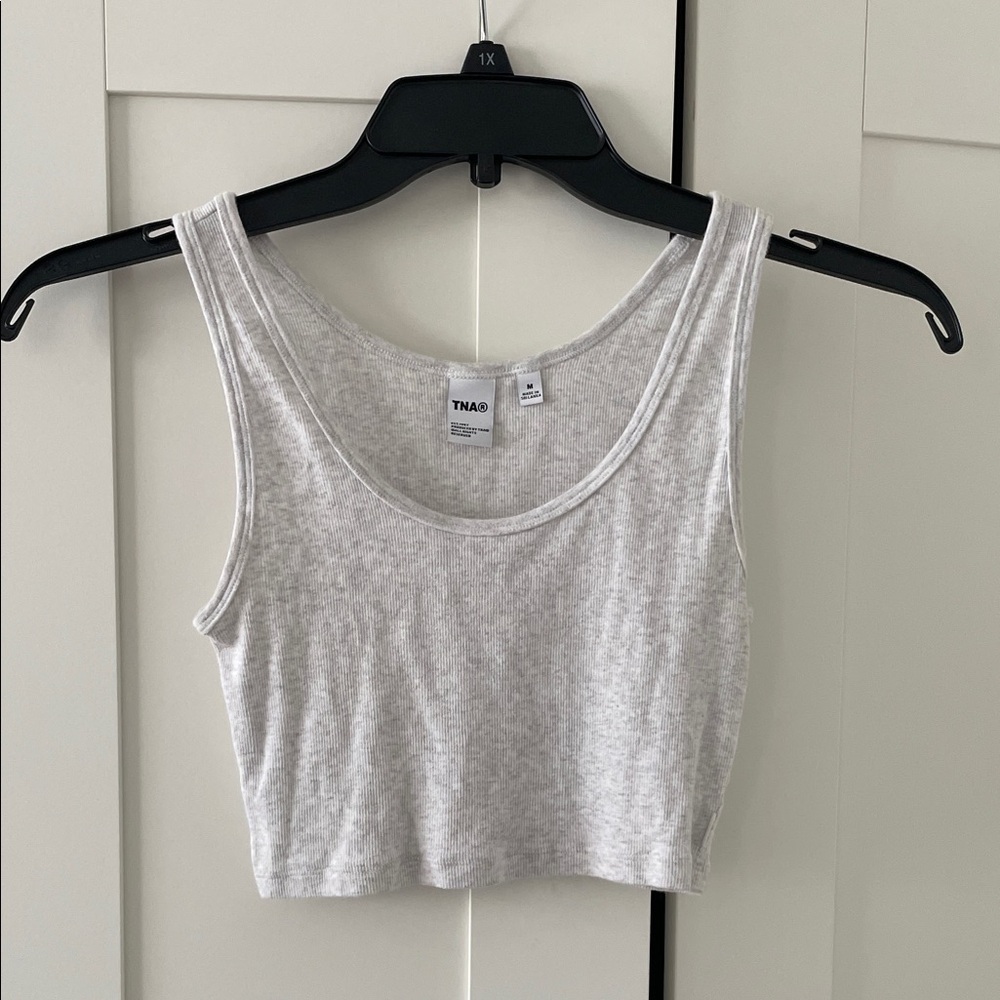 TNA Light Gray Tank Top
